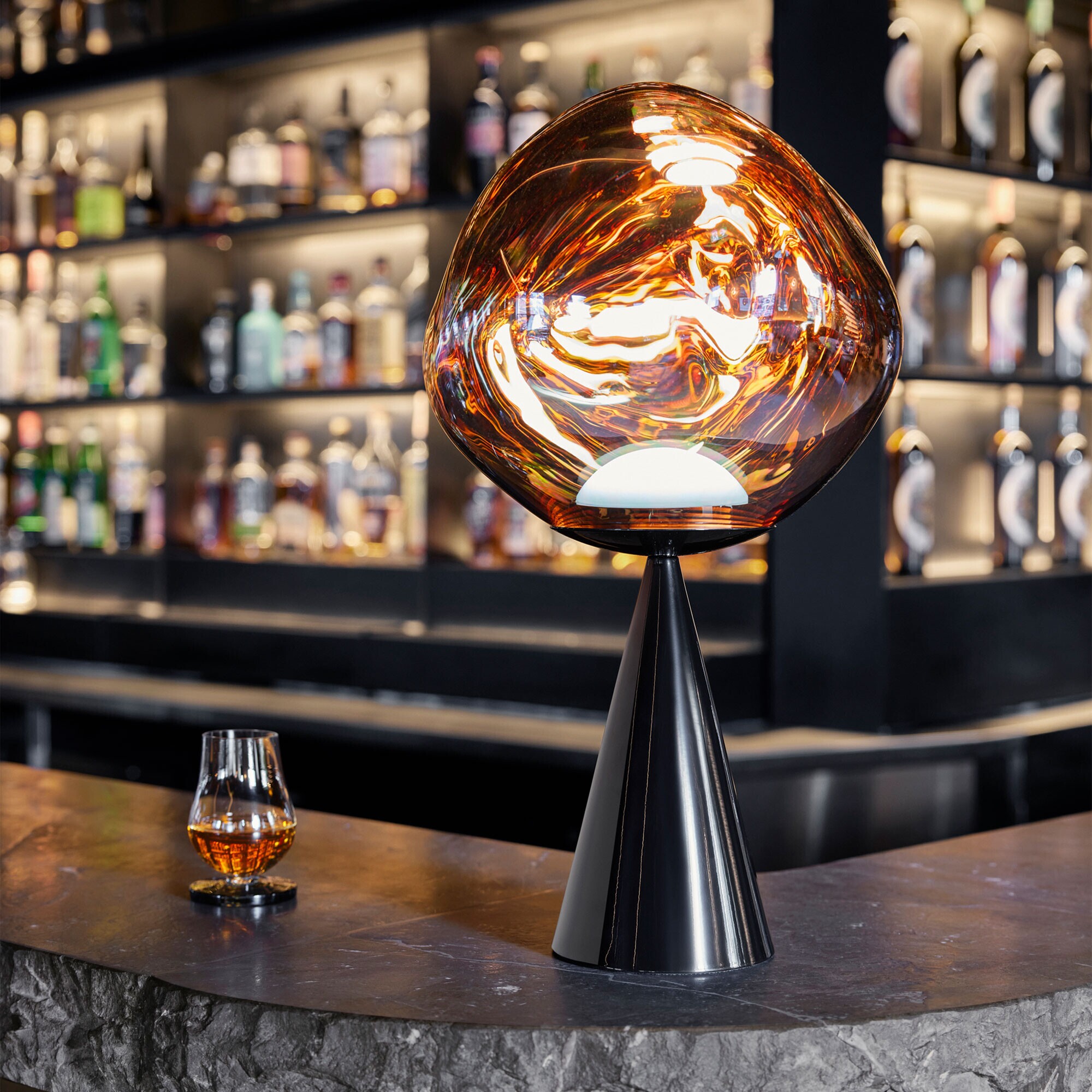 Melt Cone Fat LED Table Lamp