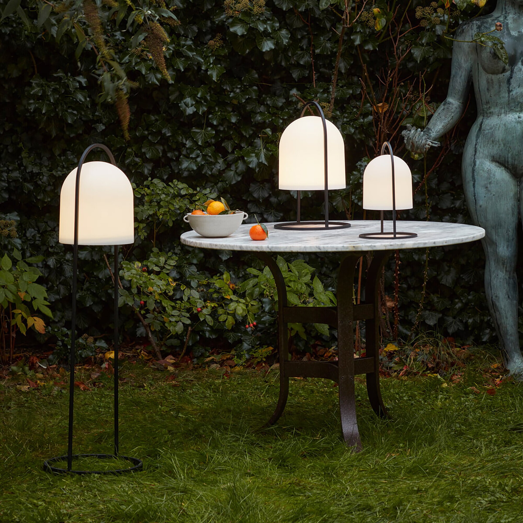 Lantern Solar Floor Lamp