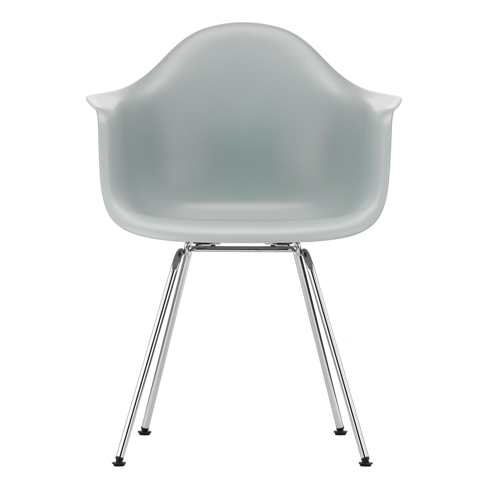 Eames Plastic Armchair DAX RE Chromed Base