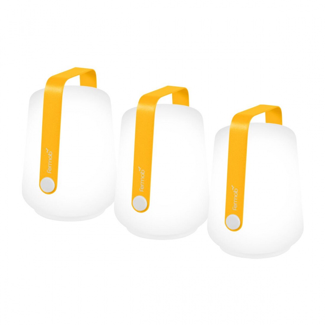 Balad LED Lamp with Battery Set of 3 H 12cm