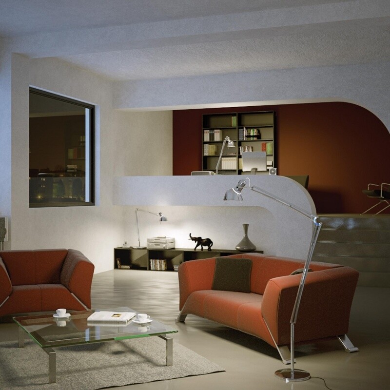 Naomi Terra Floor Lamp