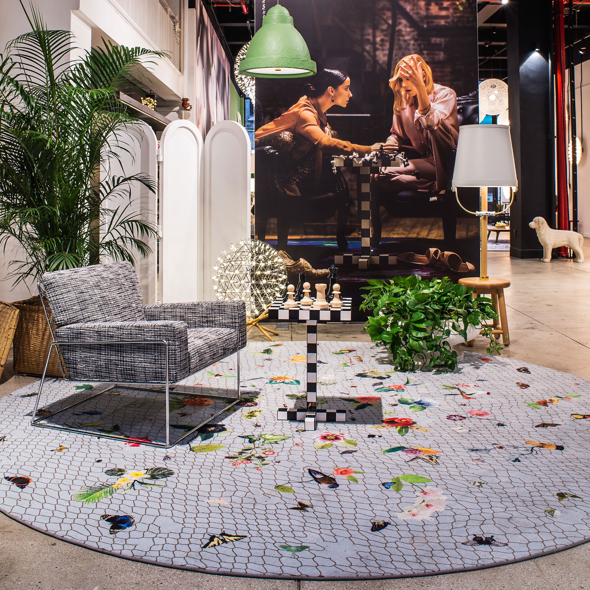 Garden of Eden Carpet Round