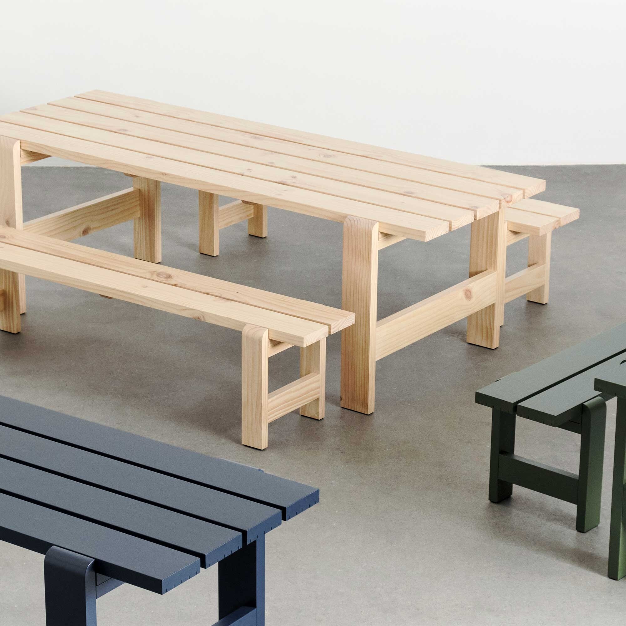 Weekday Outdoor Bench 140cm
