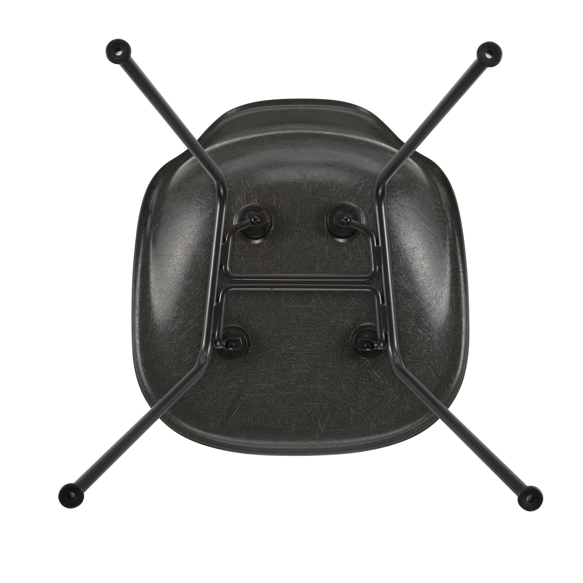Eames Fiberglass Side Chair DSX Black Base
