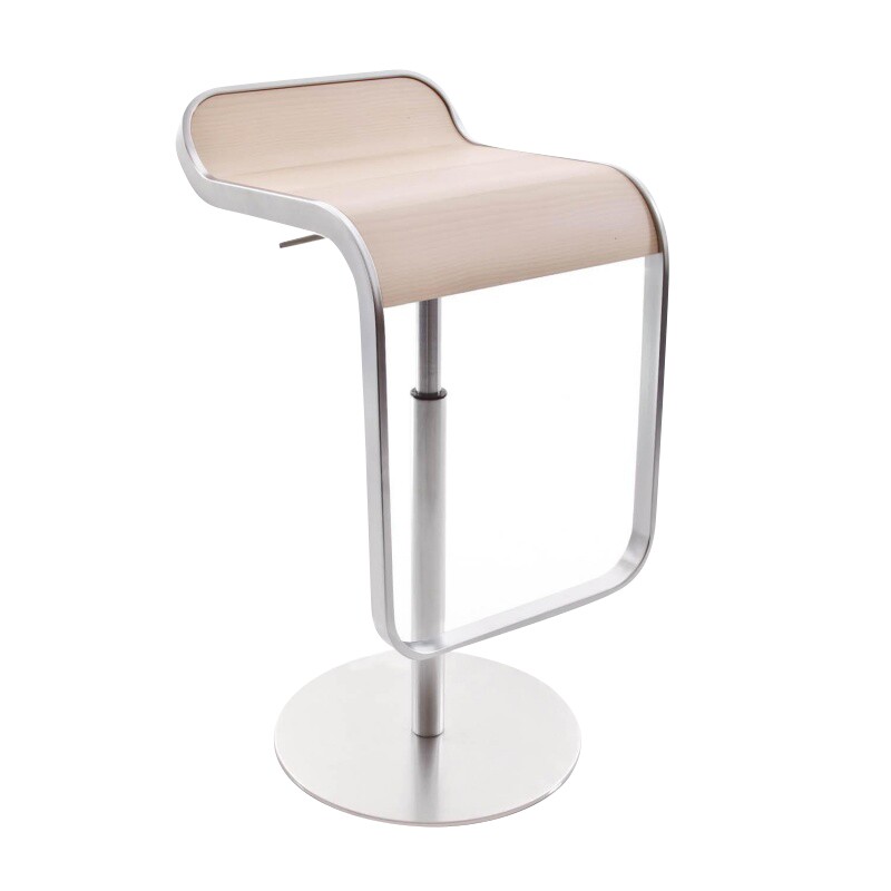 LEM S79 Bar Stool Seat Oak 63-75cm