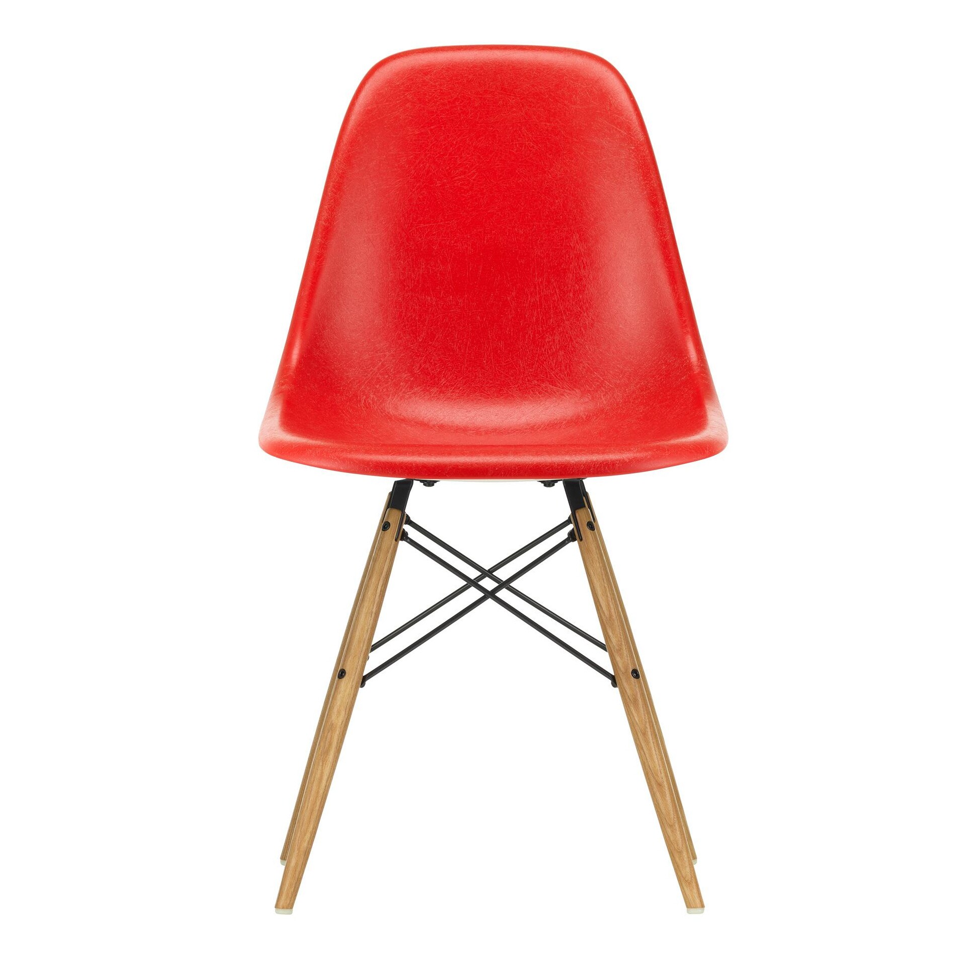 Eames Fiberglass Side Chair DSW Ash Base