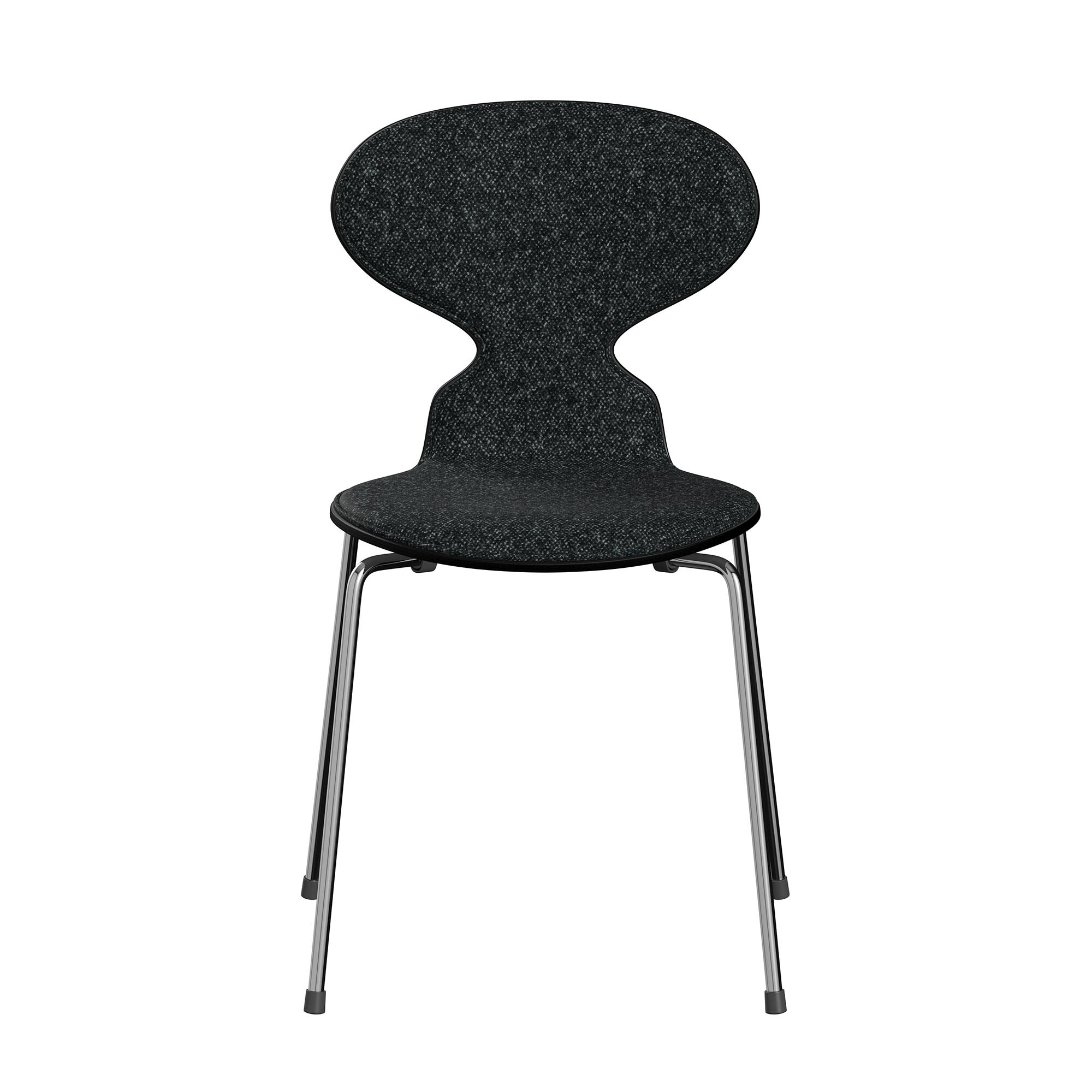 Ant™ Chair Front Upholstered Chromed Base