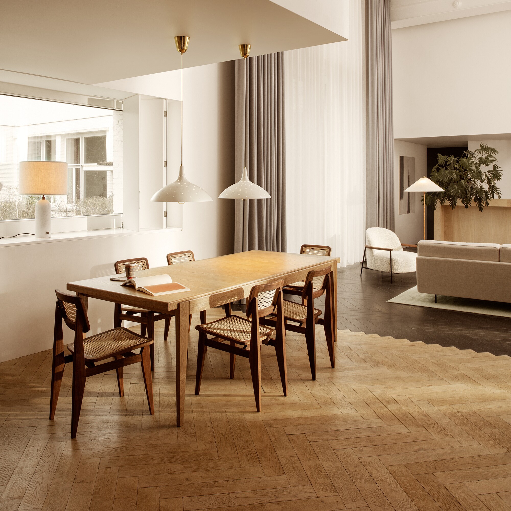 C-Chair All French Cane Dining Chair Set of 4