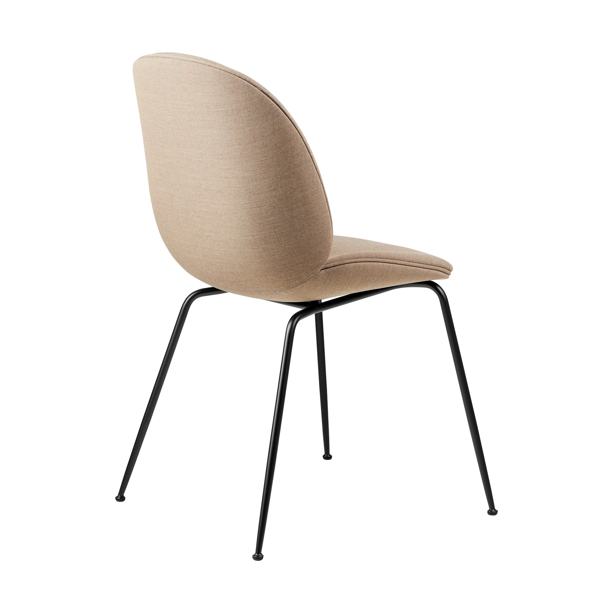 Beetle Dining Chair Full Upholstered Base Conic