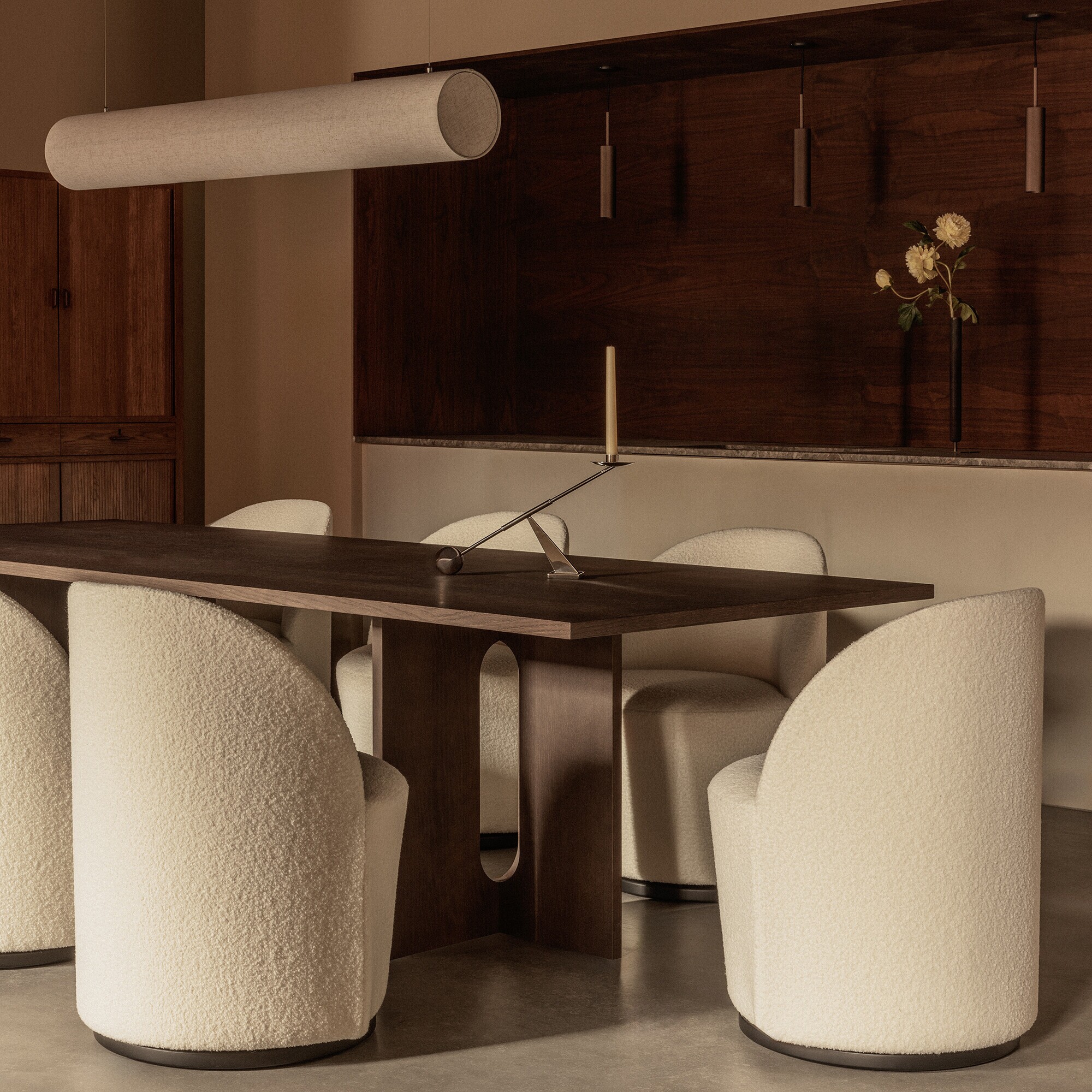 Hashira Linear LED Suspension Lamp 140cm