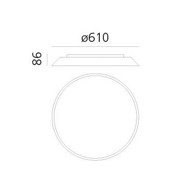 Febe LED Wall Lamp/ Ceiling Lamp