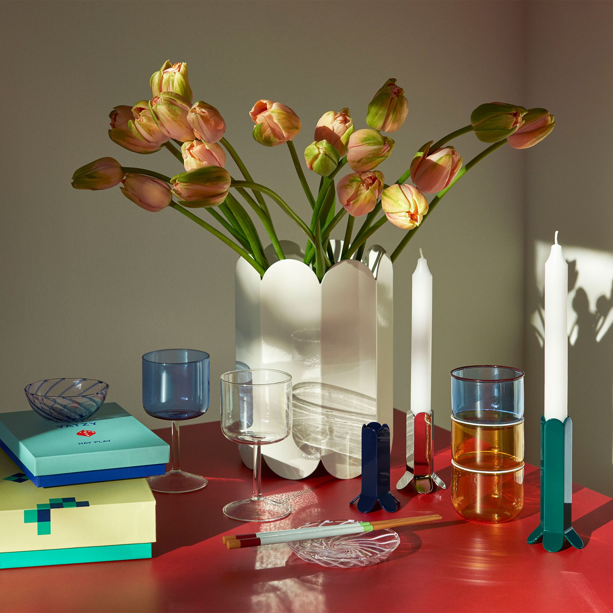 Arcs Candle Holder S