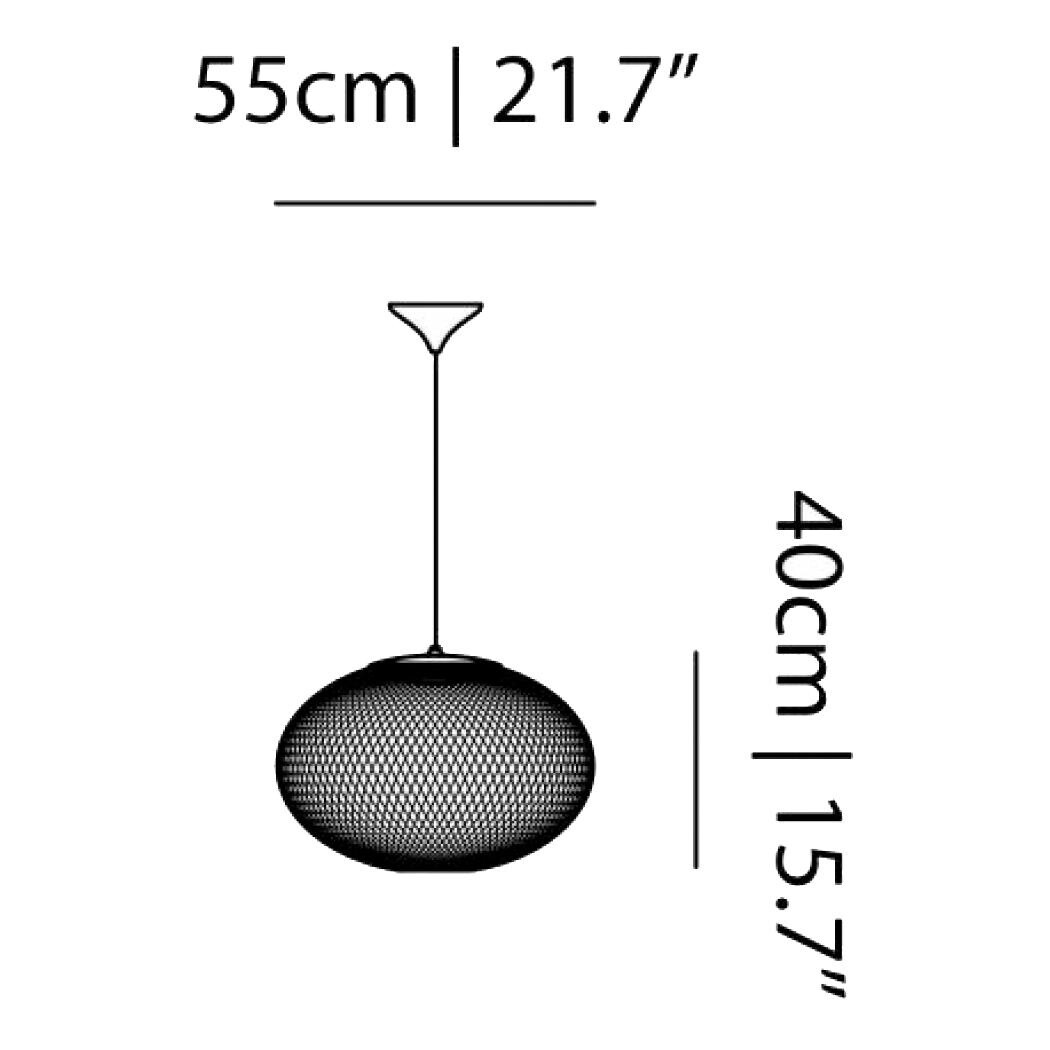 NR2 Medium LED Suspension Lamp