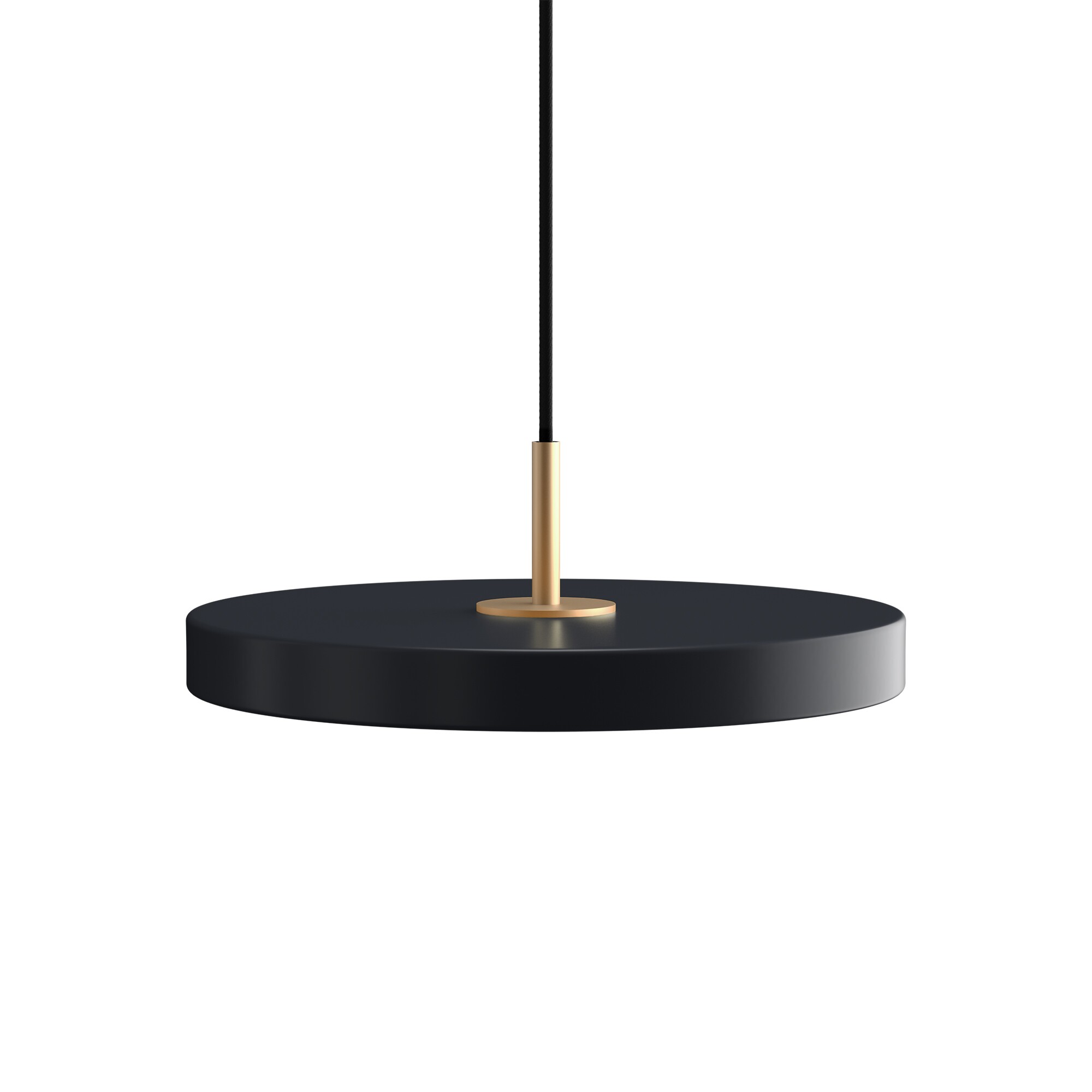 Asteria Mini LED Suspension Lamp Brass