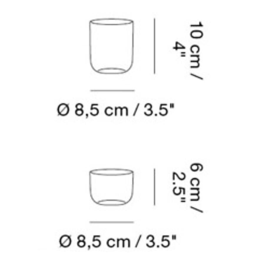 Corky Glass Set Of 4