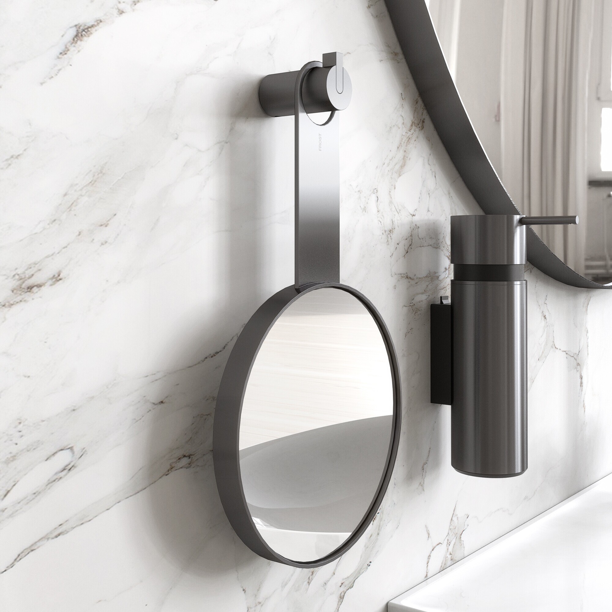 Nova2 1982 Cosmetic Hand Mirror with 5x Magnification