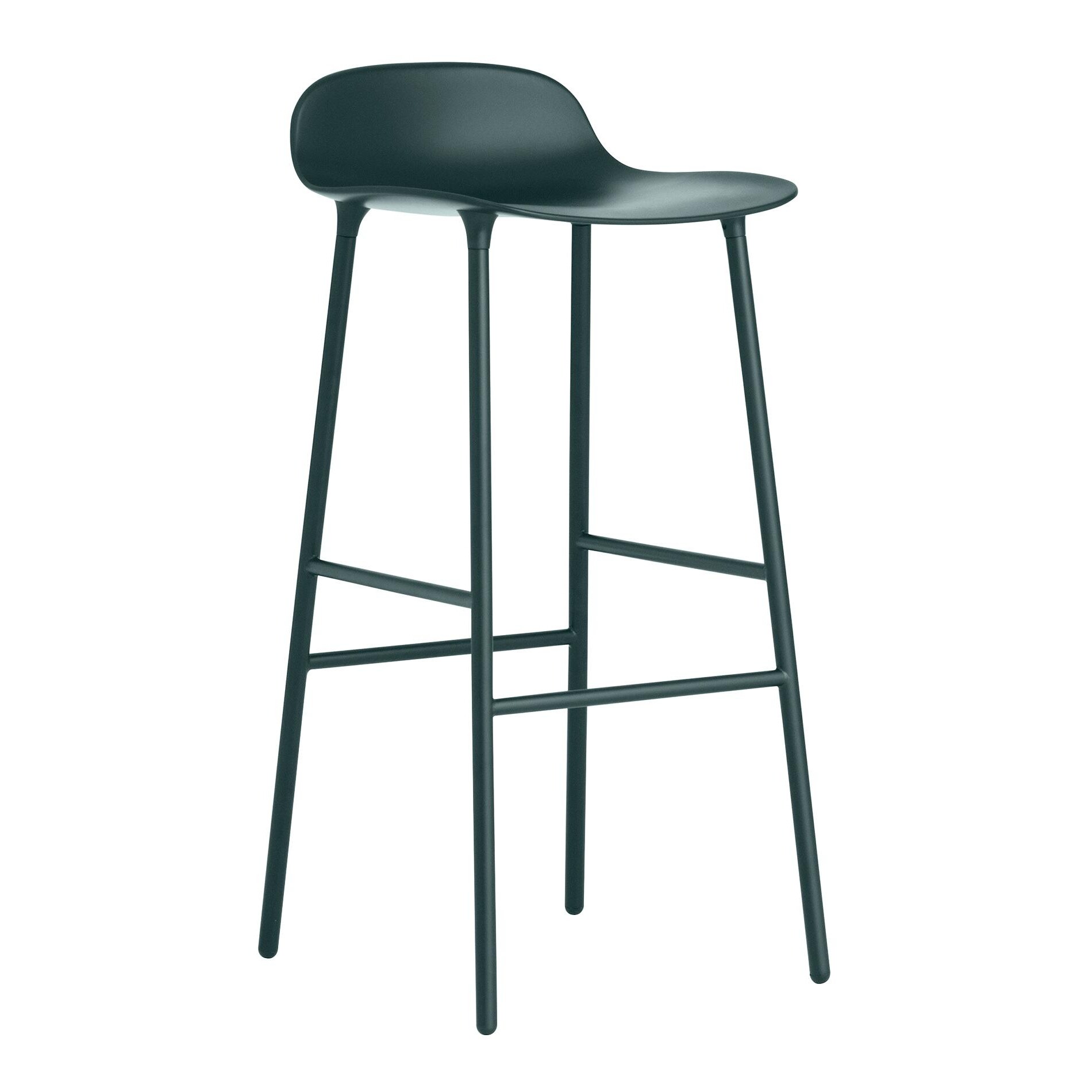 Form Bar Stool Steel Base 75cm