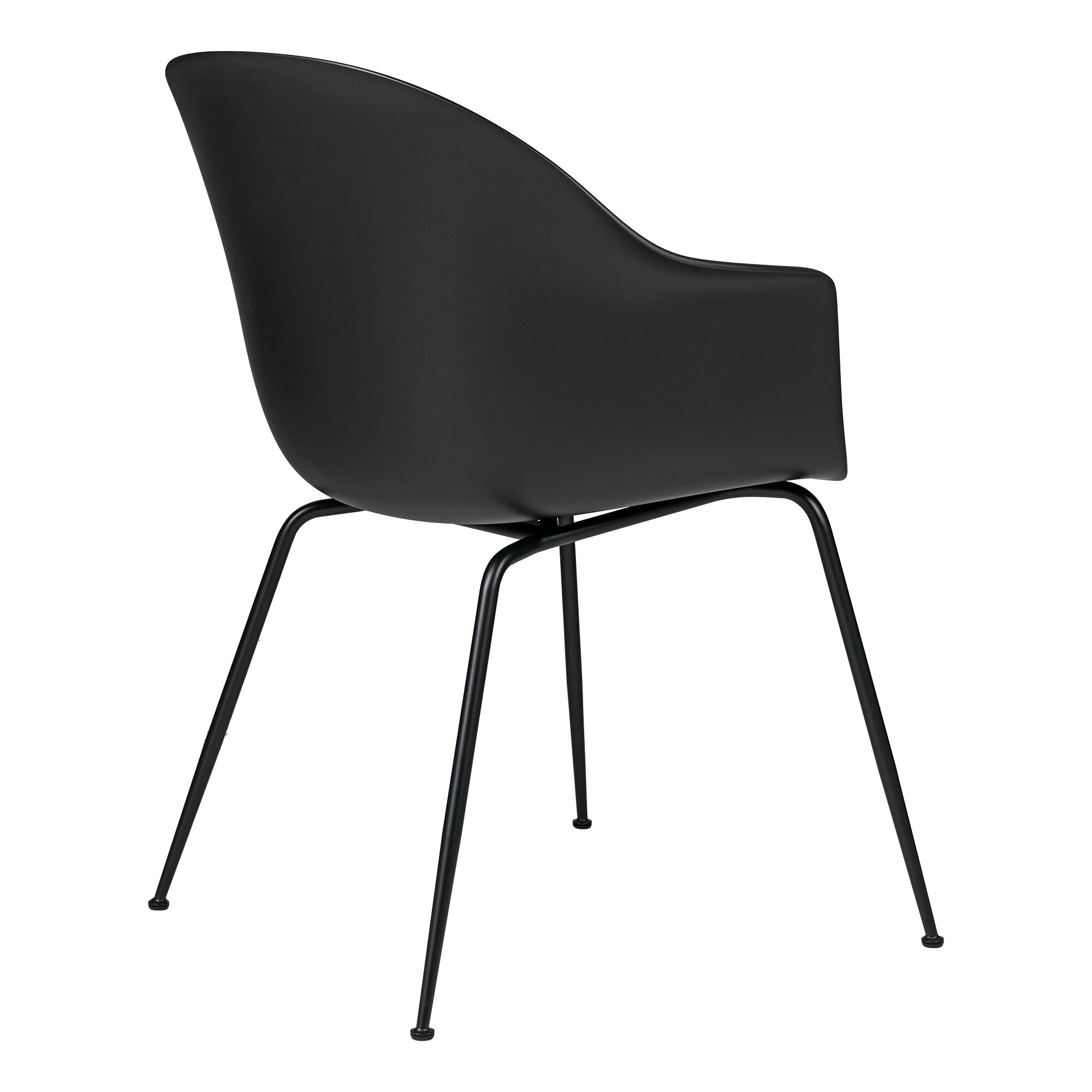 Bat Dining Chair Base Conic Black
