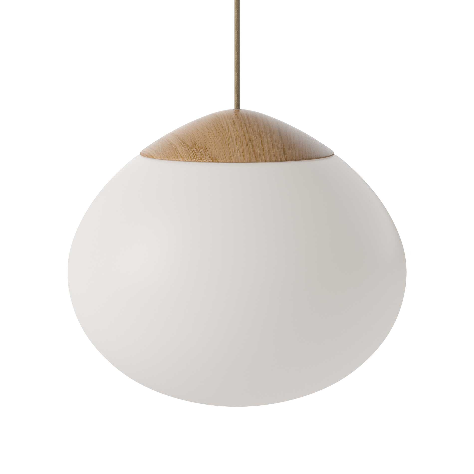 Acorn Suspension Lamp Glass Ø 32cm