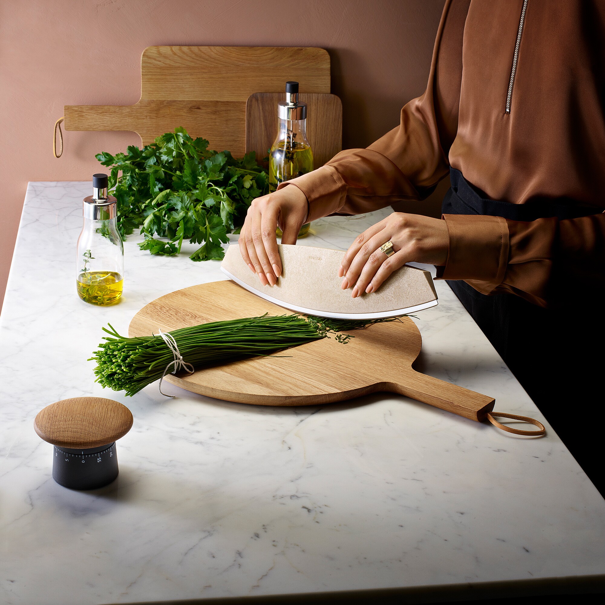 Nordic Kitchen Cutting Board Oak
