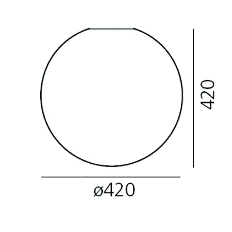 Dioscuri Parete Wall Lamp/Ceiling Lamp