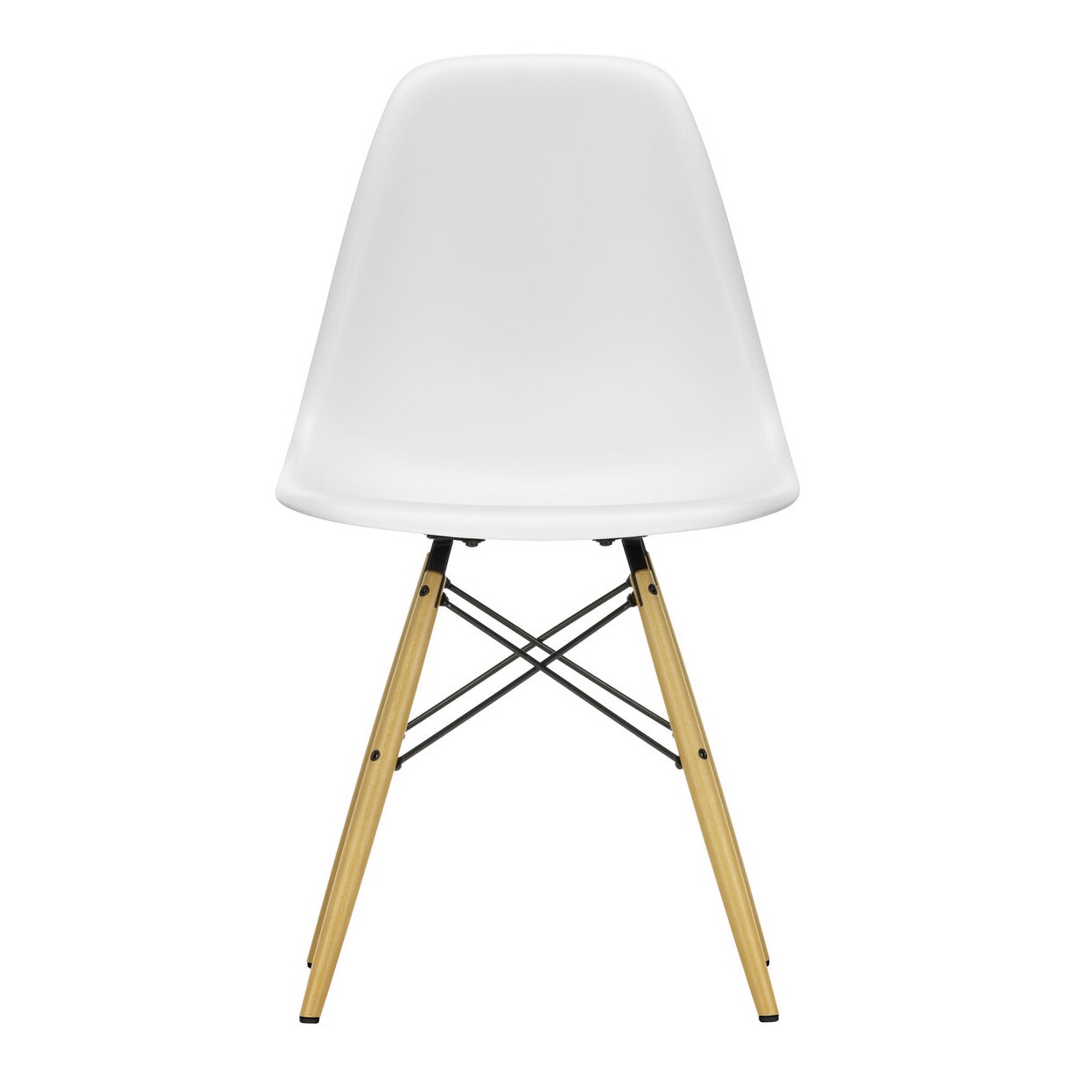 Eames Plastic Side Chair DSW RE Golden Maple