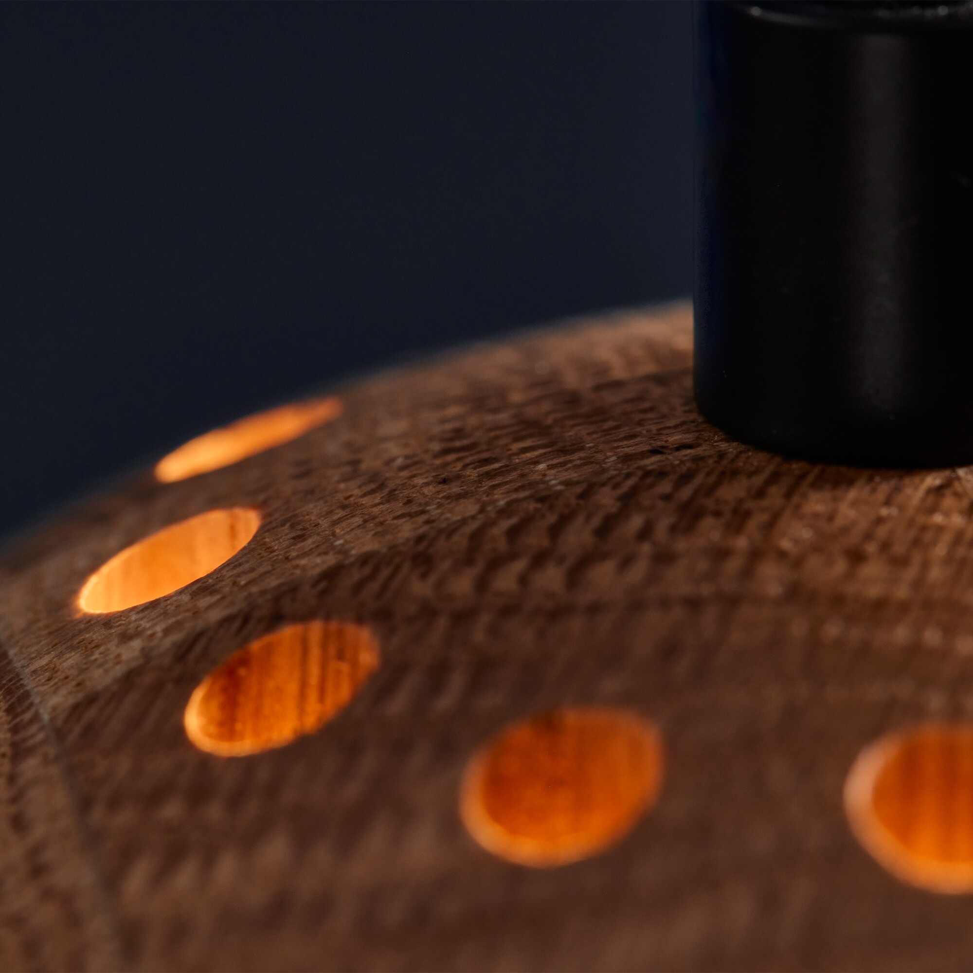 Ball Suspension Lamp Wood Ø12cm