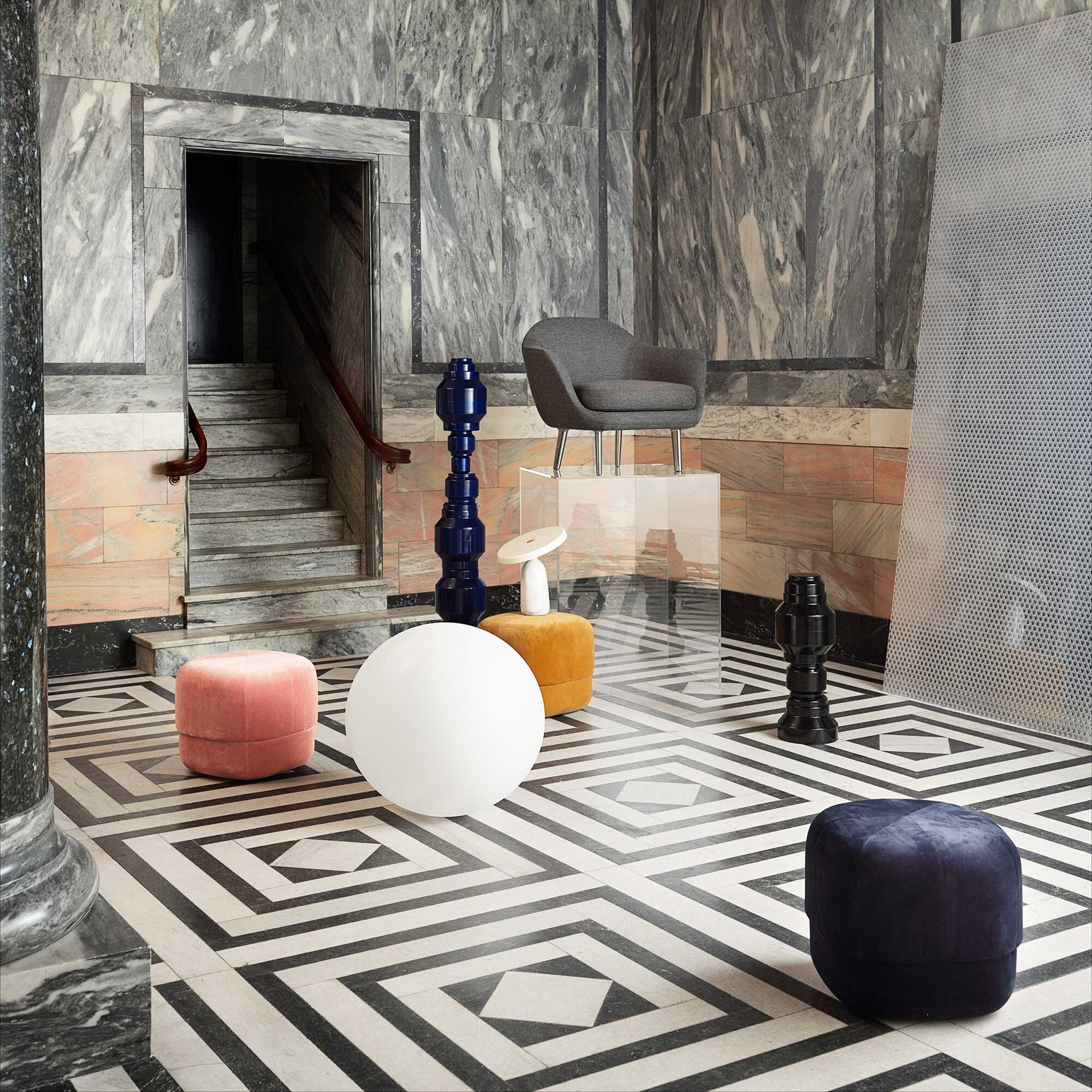 Circus Pouf/Stool Small