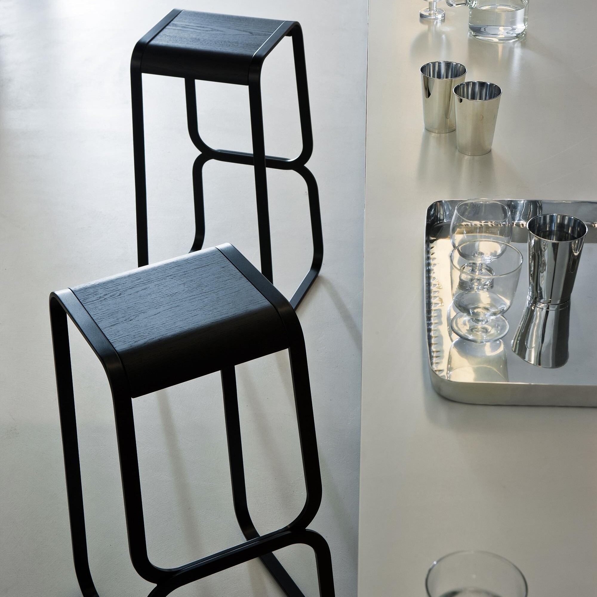 Continuum S108 Bar Stool Seat Multiplex 80cm