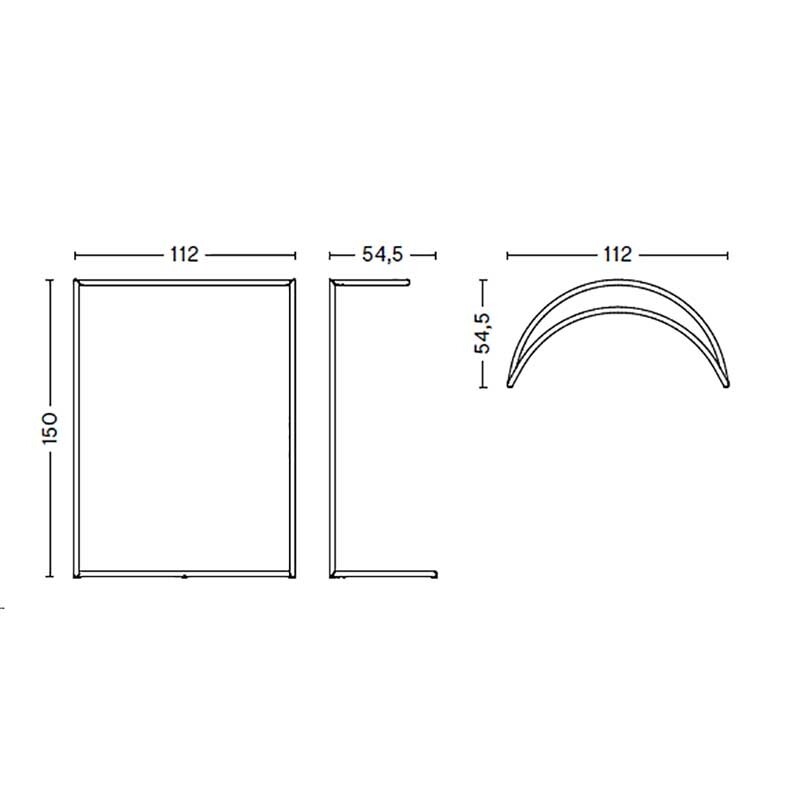 Colour Rack Coatstand C-Shape
