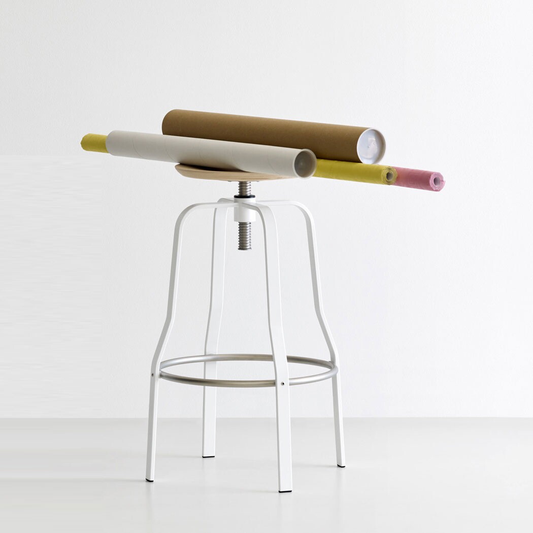 Giro S106 Stool Seat Wood 66-76cm