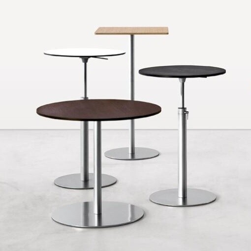 Brio Bistro Table Frame Lacquered 72-102cm