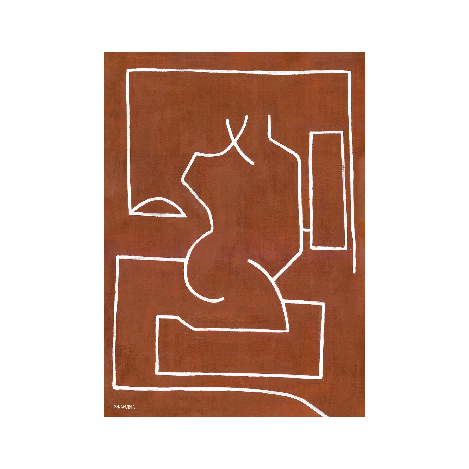 Antic Ideal 02 Art Print