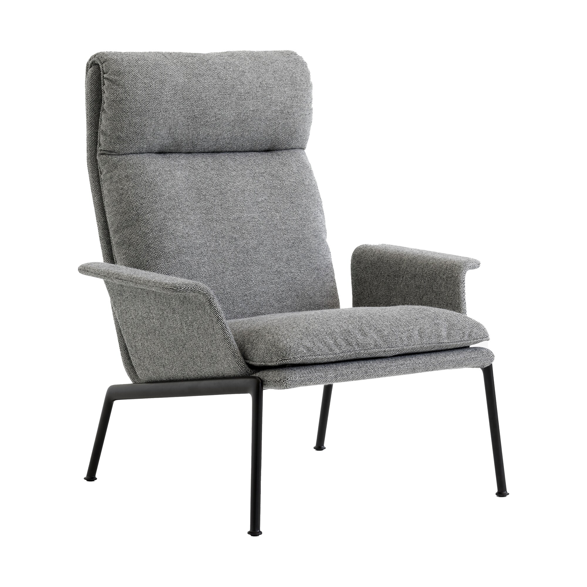 Muno LN17 Lounge Chair Frame Black