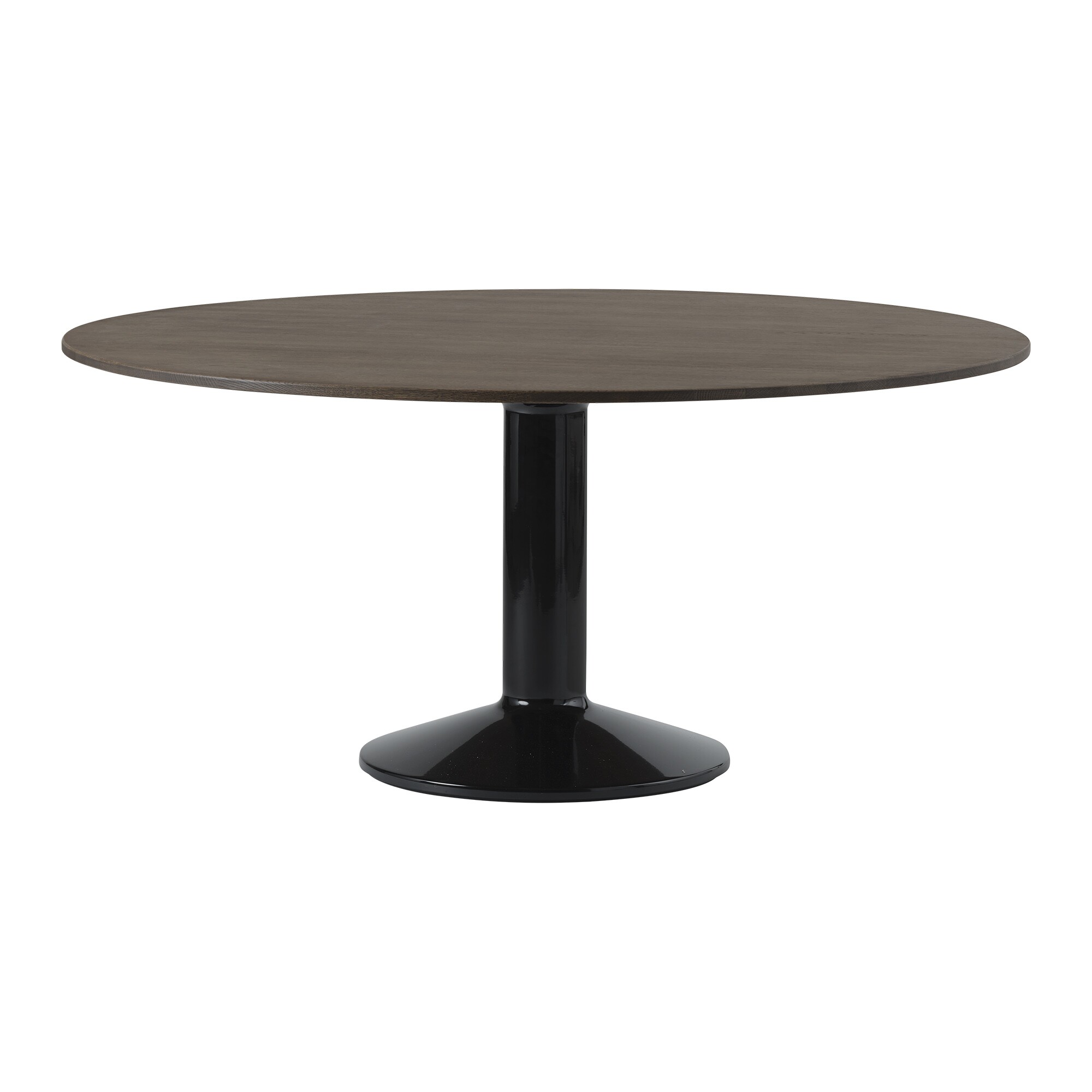 Midst Dining Table Ø160cm Dark Oak