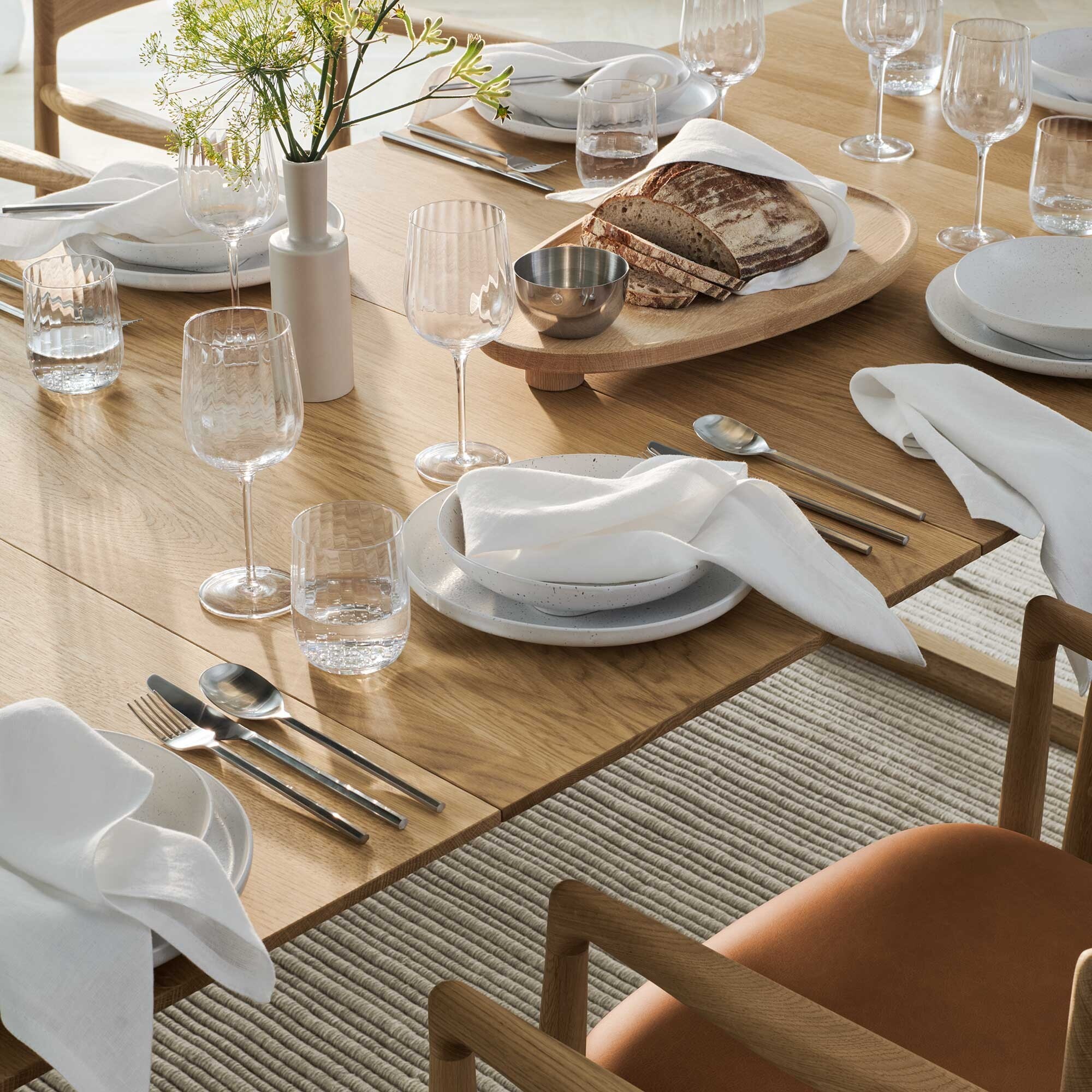 Nord Dining Table Extendable 180x100cm