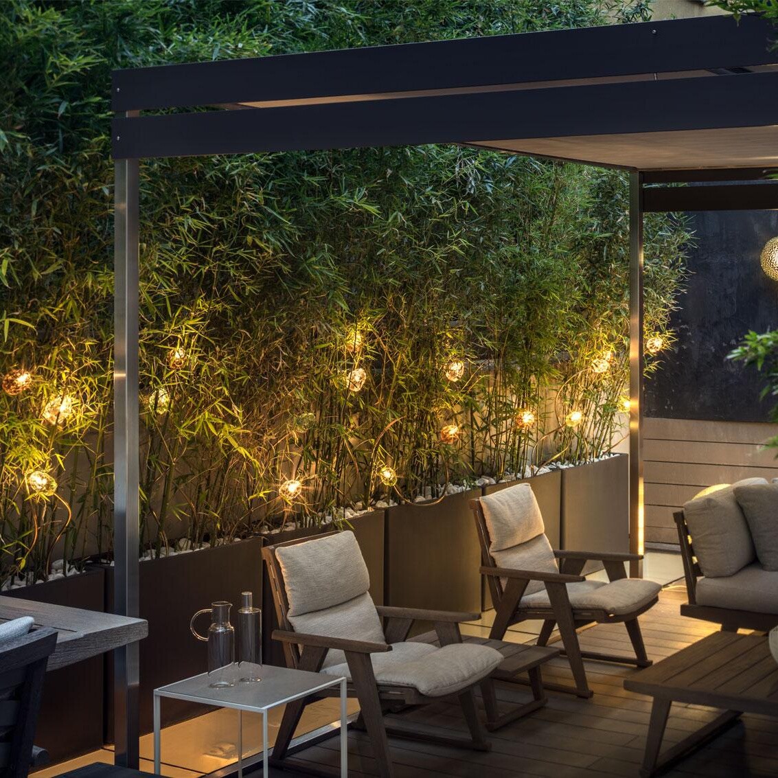 More F Outdoor Standing Lamp H 130cm Set Of 3