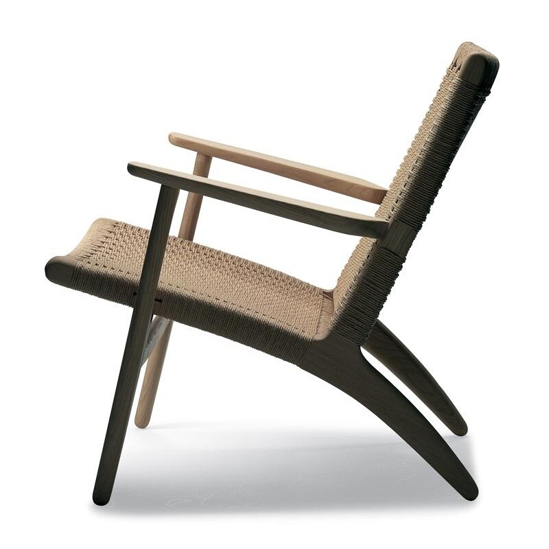 CH25 Easy Chair Frame Oak
