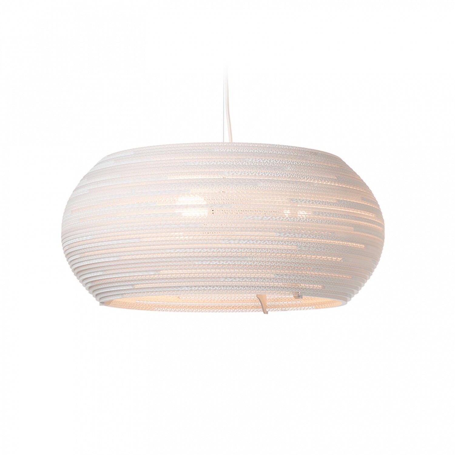 Ohio Suspension Lamp White