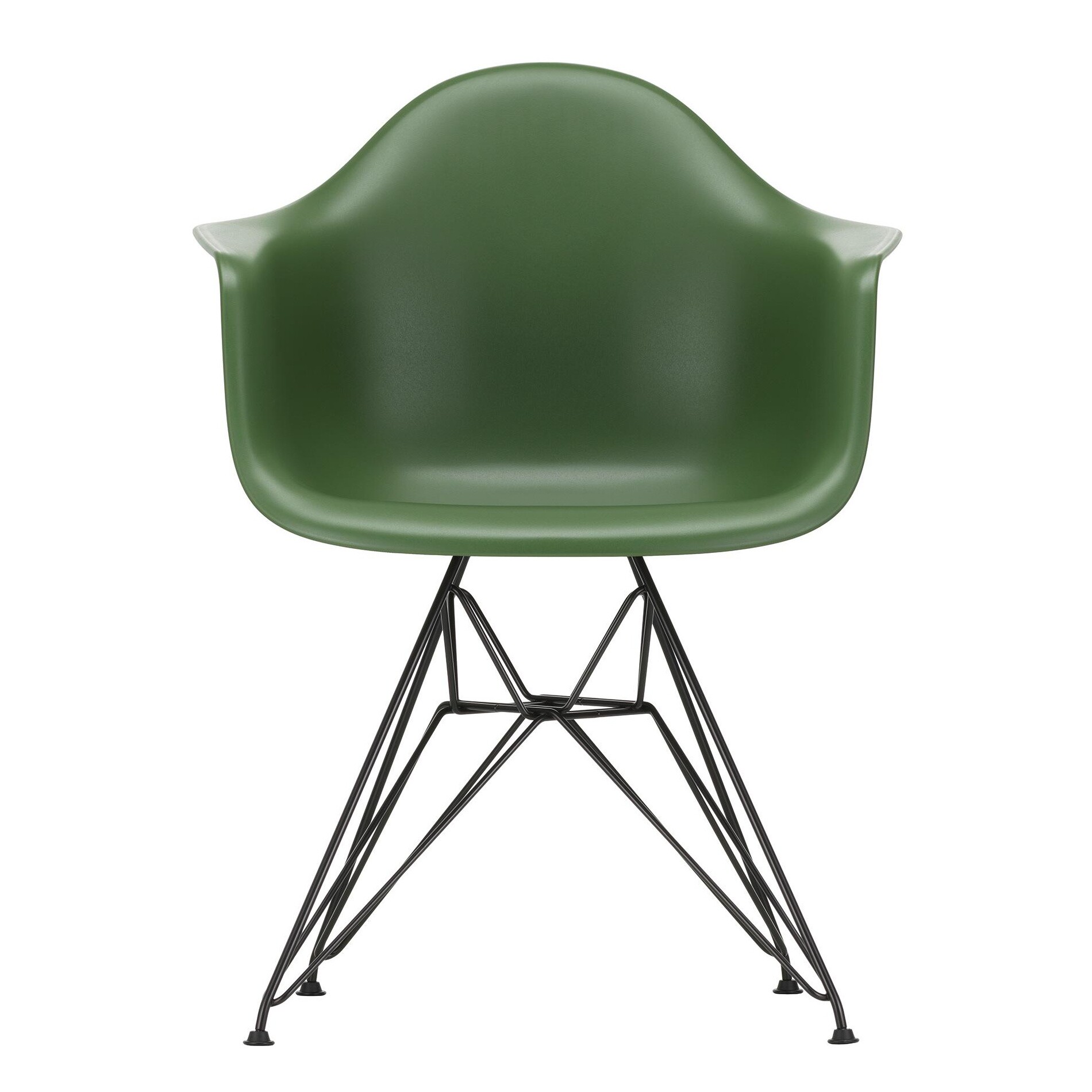 Eames Plastic Armchair DAR RE Black Base
