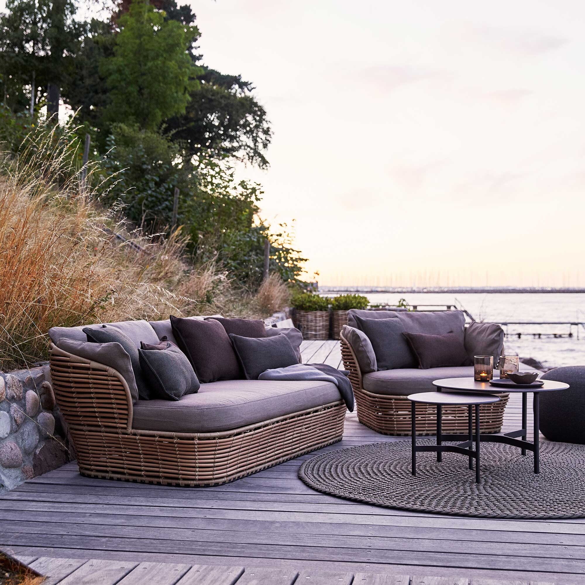 Basket Outdoor Lounge Armchair