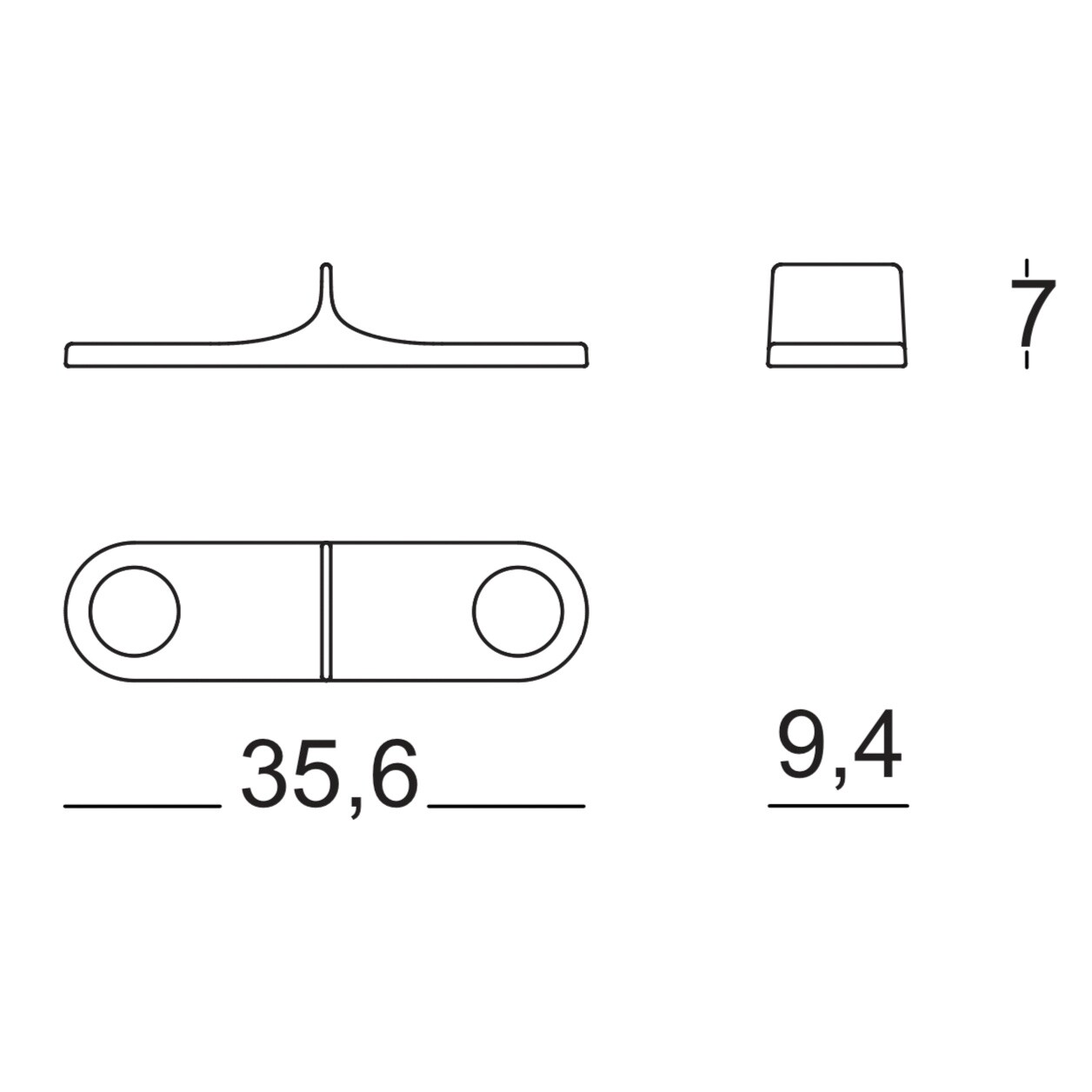 Costume Floor Connector Set Of 2
