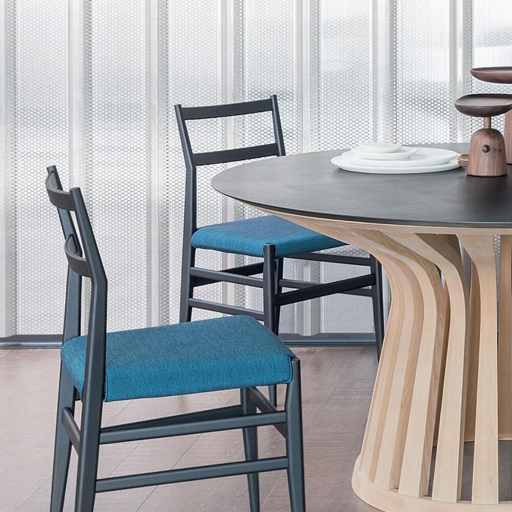 646 Leggera Chair with Padded Seat