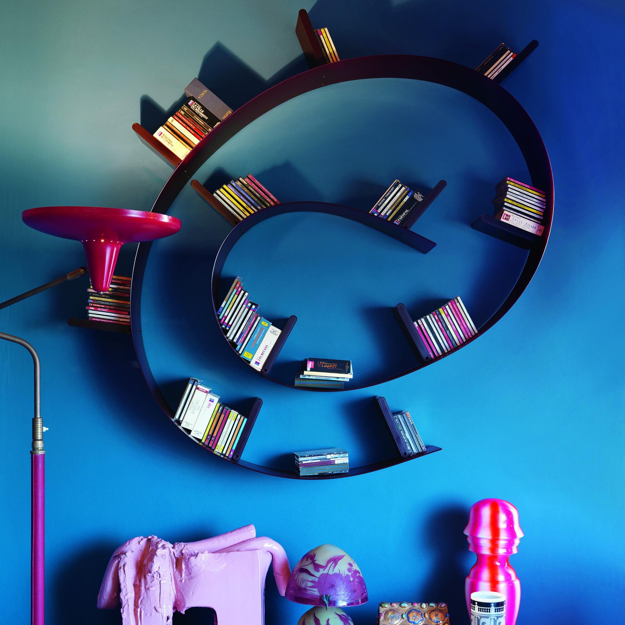 Bookworm 7 Wall Shelf