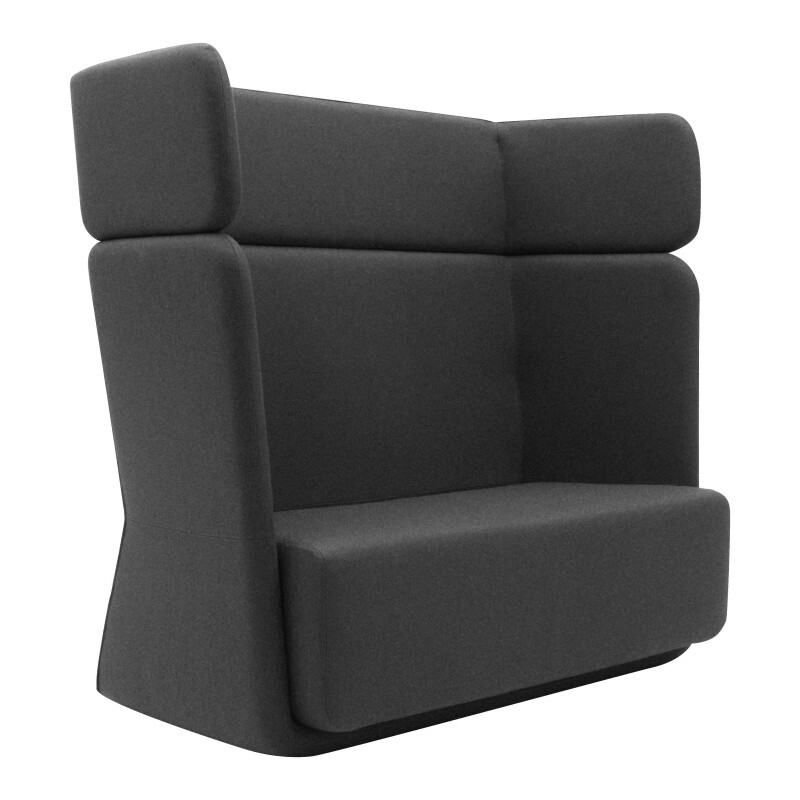 Basket Sofa with High Back