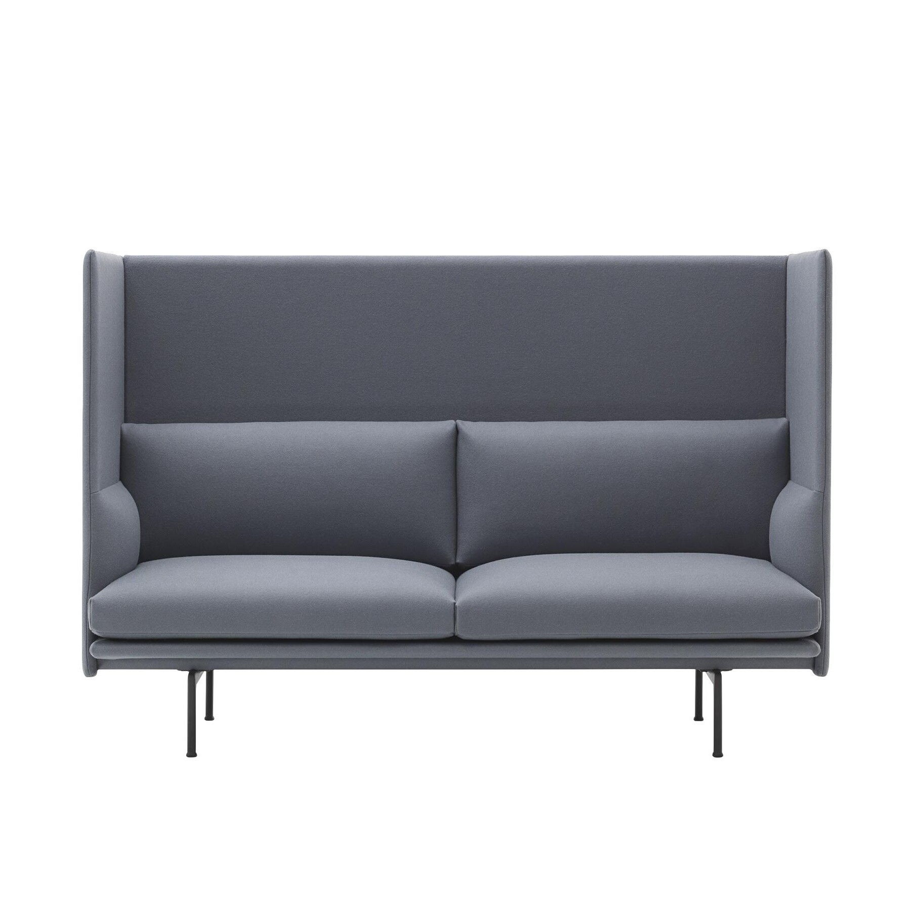 Outline Highback Sofa 2-Seater