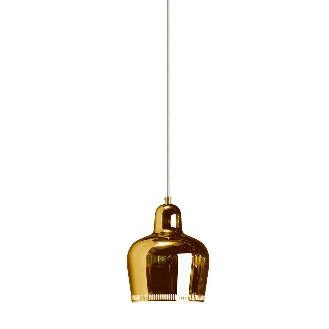 A330S Golden Bell Suspension Lamp Brass