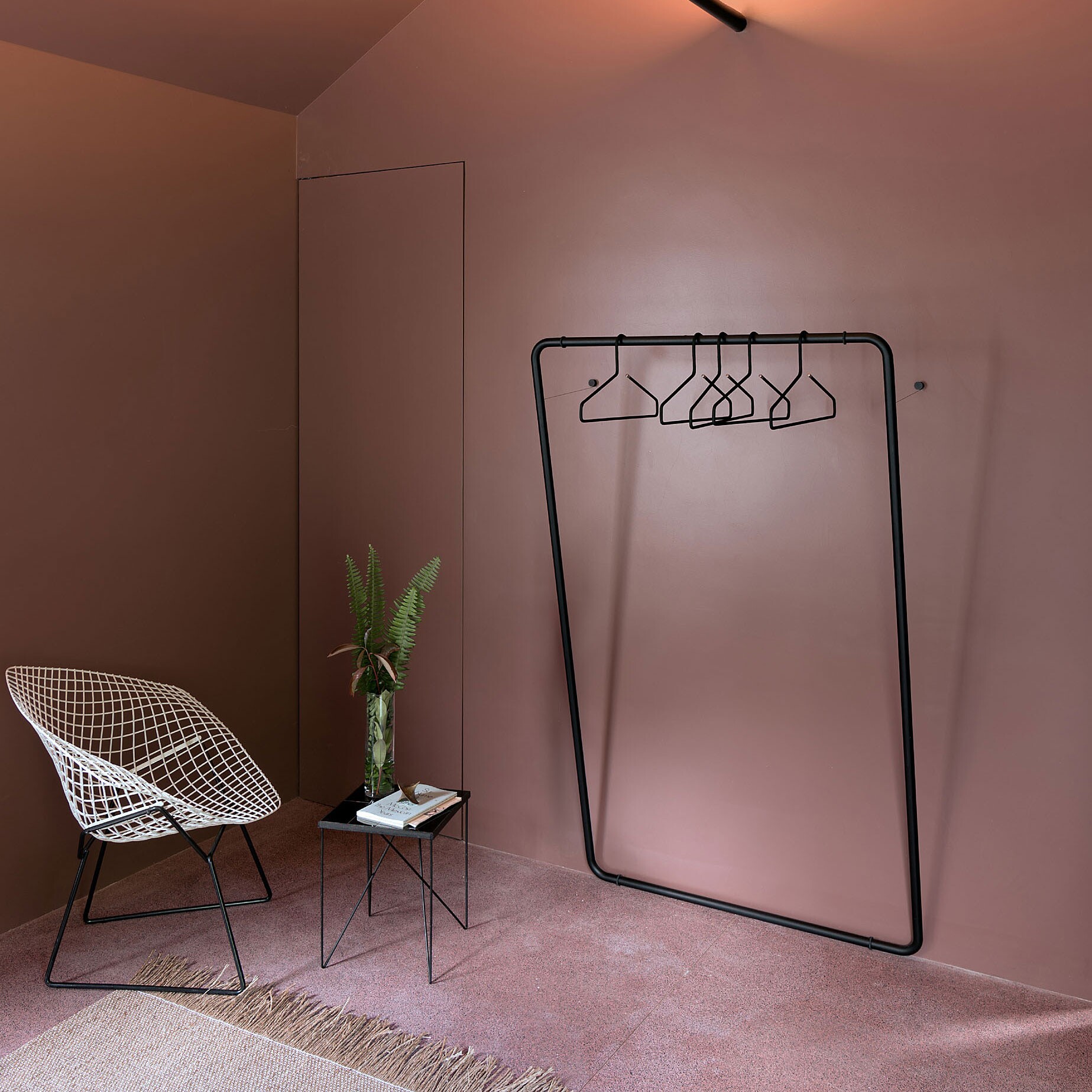 Curve Wall Wardrobe W 100cm