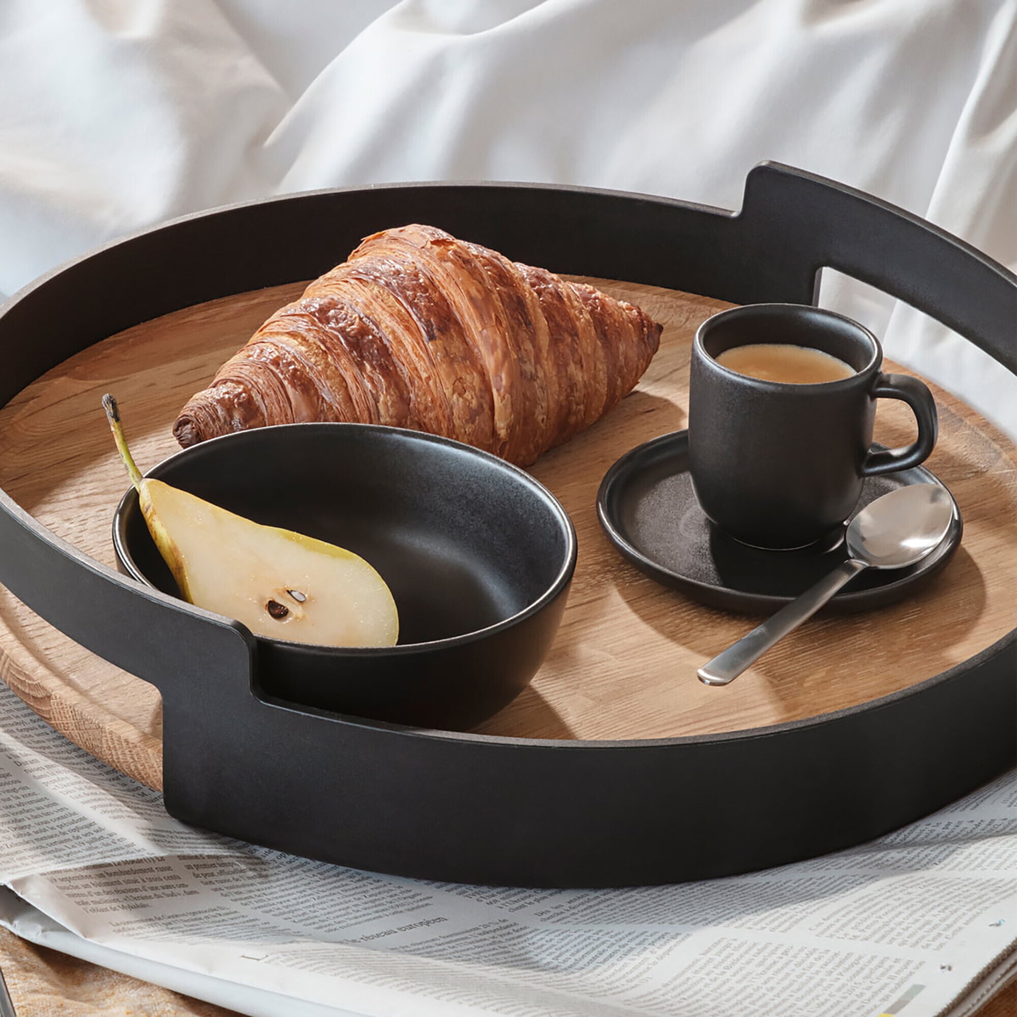 Nordic Kitchen Serving Tray Round