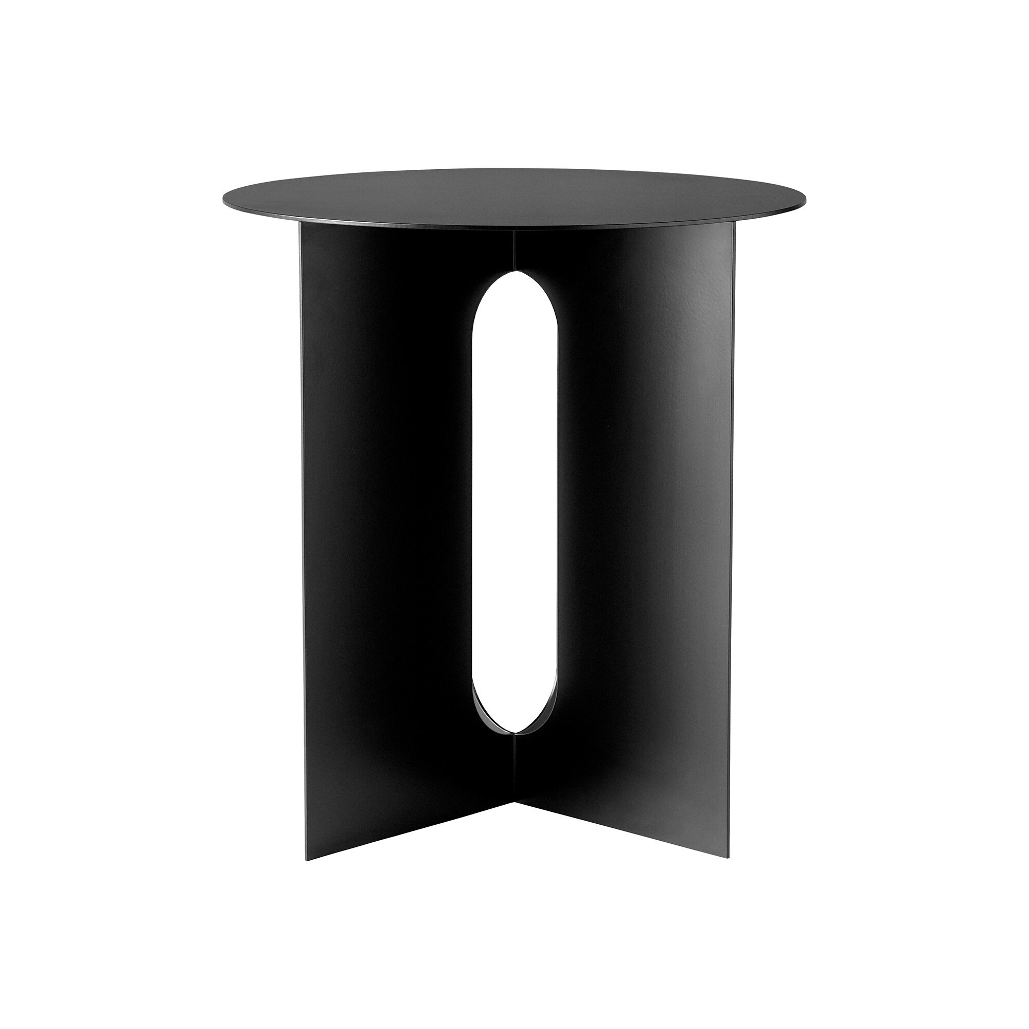 Androgyne Side Table Steel Ø 40cm